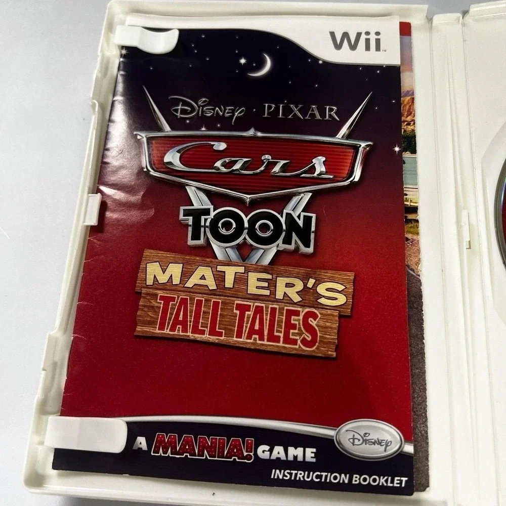 Used Cars Toon: Mater's Tall Tales Nintendo Wii, 2010 Good